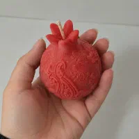 شمع طرح انار