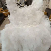 پیرهن پفی پرنسسی بچه گانه