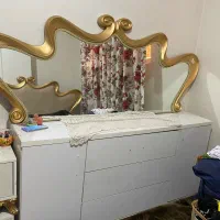 تخت خواب دو نفره|تخت و سرویس خواب|فولادشهر, مسکن مهر فولادشهر|دیوار