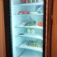 یخچال فریزر  درب 70 شیشه ای