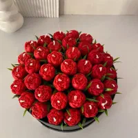 شمع گیفت باکس گل|صنایع دستی و سایر لوازم تزئینی|مشهد, هنرور|دیوار