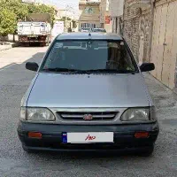 فروش پراید نقره ای مدل ۸۸
