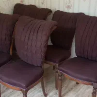 میز وصندلی نهار خوری ۶نفره چوب راش