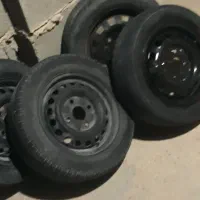 لاستیک پراید با رینگ