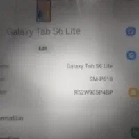تلبت10.4اینچ سامسونگ Galaxy Tab s6 Lite|تبلت|کرمان, |دیوار
