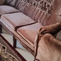 مبل سلطنتی 7نفره سالم|مبلمان خانگی و میز عسلی|اصفهان, کوجان|دیوار