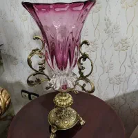 گلدان چک پایه برنز