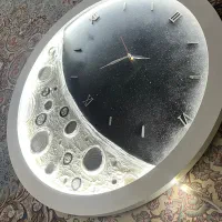 حراج تابلوماه تکسچر همراه با ساعت|ساعت دیواری و تزئینی|تهران, زعفرانیه|دیوار