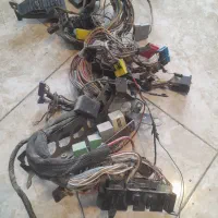 سیم کشی فابریک پشت داشبورد پژو ۲۰۰۰|قطعات یدکی و لوازم جانبی|قنوات, |دیوار