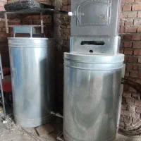 بشکه آب بزرگ فلزی