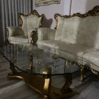 فروش مبل سلطنتی استیل|مبلمان خانگی و میز عسلی|تهران, سازمان برنامه شمالی|دیوار