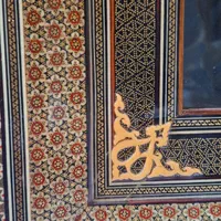 تابلو وان یکاد قلم زنی با قاب خاتم|تابلو، نقاشی، عکس|تهران, قیطریه|دیوار
