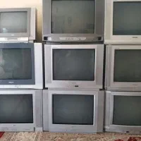 ۲۵ عدد مانیتور قدیمی  وتلویزیون ۲۱ وتبلت.