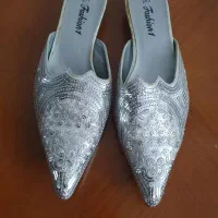 صندل نقره ای خارجی سایز ۳۸