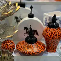 جینجر جار پلنگی نارنجی