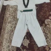 وسایل مبارزه ی تکواندو و لباس و کمربند سبز|تجهیزات ورزشی|ایذه, |دیوار