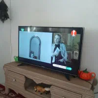 تلویزیون 48اینچ ایکس ویژن و باند فلشخورو بلوتوث