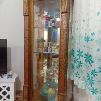 دراور 5کشو همراه آینه و کشو ،ویترین طبقه و آینه