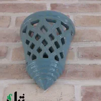 چراغ سفالی لوستری و دیواری|لوستر و چراغ آویز|یزد, |دیوار