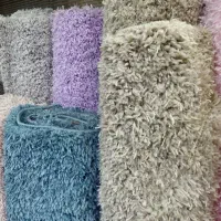 فرش های فلوکاتی - فرش های پرزبلند رنگی