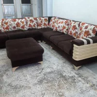 مبل راحتی ۷ نفر|مبلمان خانگی و میز عسلی|دوگنبدان, |دیوار