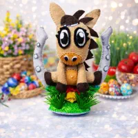 عروسک اسب نمدی