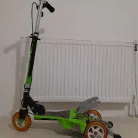 اسکوتر پدالی در حد نو|دوچرخه، اسکیت، اسکوتر|پرند, فاز ۶|دیوار