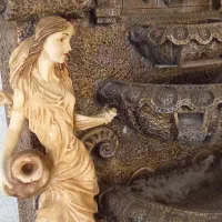 آبنما ساعت بزرگ دکوری|ساعت دیواری و تزئینی|تهران, آسمان|دیوار