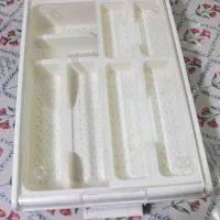 جای قاشق و چنگال پلاستیکی دو طبقه