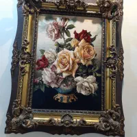 تابلو فرش ماشینی اندازه ۱ مترو ۷۷ سانتی متر