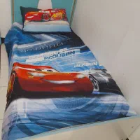 تخت به همراه تشک و سرویس رو تختی