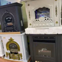 بخاری گازی طرح شومینه مرواریدسوز ۳۰هزار سایز بزرگ|بخاری، هیتر، شومینه|مشهد, شهید آوینی|دیوار