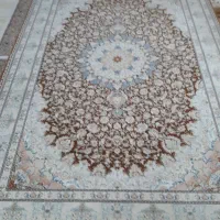 فرش ماشینی ۶ متر طرح گل با تراکم ۱۲۰۰ درجه ۱