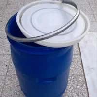 دبه یا بشکه پلاستیکی ۱۲۰ لیتری|ظروف نگهدارنده، پلاستیکی، یکبارمصرف|اصفهان, پزوه|دیوار