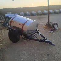 تانکر پشت تراکتوری