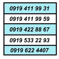 0919.225.224.0|سیمکارت|شهر ری, شهرری|دیوار