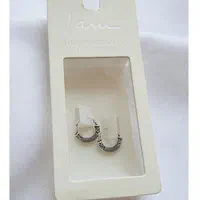 گوشواره نقره حلقه ای، زیبایی کلاسیک و چشم نواز|بدلیجات|بندرعباس, |دیوار