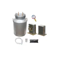 گلابگیر عرقگیر تقطیر ۶۰ لیتر کندانسور پیرکس