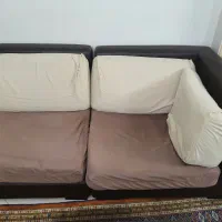 مبل راحتی ال ۶ نفره چرمی