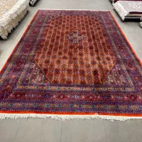 فرش دستباف (بساک)۱۲ متری ماهی خوشرنگ  اردبیل|فرش|مشکین‌دشت, |دیوار