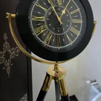 ساعت ایستاده پایه چوبی