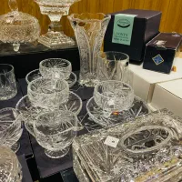 فنجان فنجون لیوان پیشدستی سرویس کریستال خورشیدی