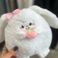 عروسک خرگوش پشمالو