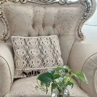 کاور کوسن مکرومه