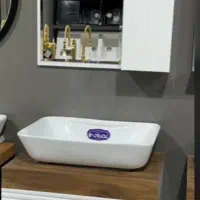 فروشگاه کابینت مبین روشویی با کابین و باکس اینه