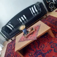 کاناپه بزرگ با چک صیادی|مبلمان خانگی و میز عسلی|کرج, ملک‌آباد|دیوار
