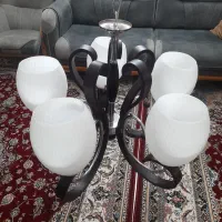 لوستر چوبی|لوستر و چراغ آویز|اسلامشهر, مسکن مهر اسلاشهر (شهرک امام خمینی)|دیوار