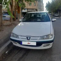 پژو پارس مدل ۱۳۸۱ سفید عروسک
