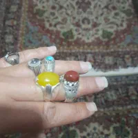 سکه،ساعت وجفت انگشترهای نقره قدیمی|کلکسیون اشیاء عتیقه|فردوس (خراسان), |دیوار