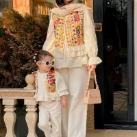 مزون ماهک .دوخت لباس مجلسی کودک و بزرگسال